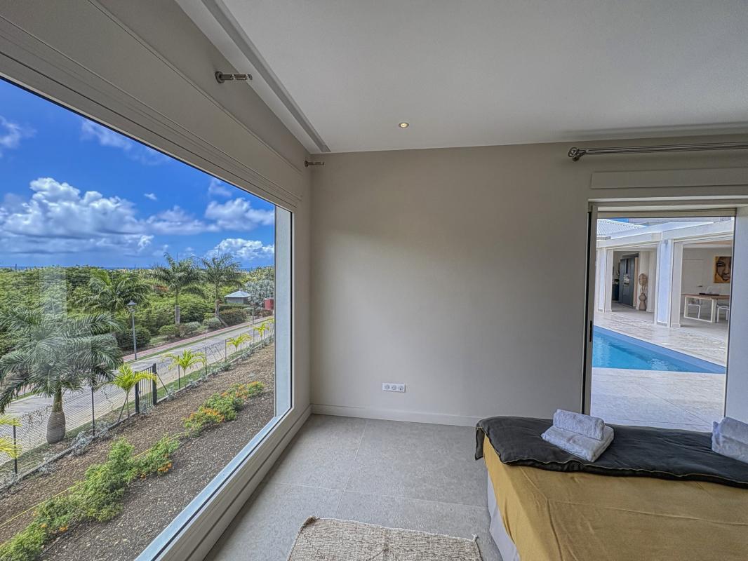 39.Location villa piscine vue mer Saint François Guadeloupe_Chambre 4